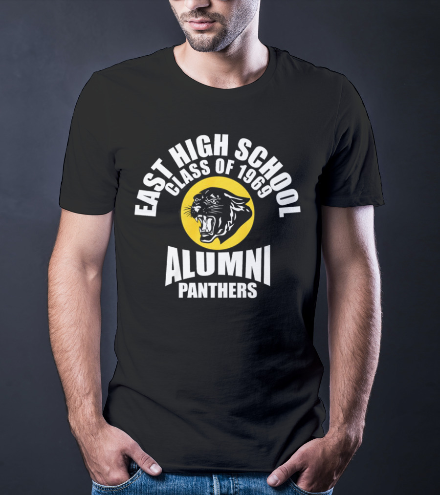 East High School Class Of 1958 Alumni Panthers T-Shirt