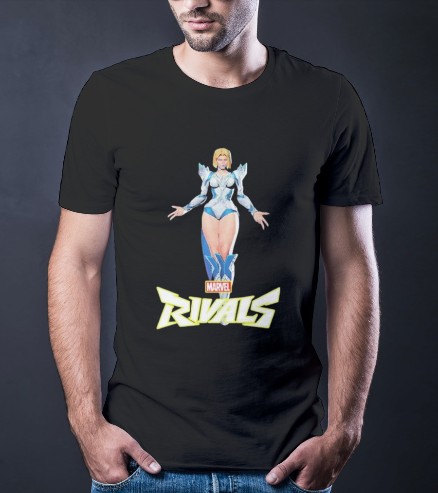 Emma Frost Marvel Rivals Season 2 Hellfire Gala Game Characters T-Shirt