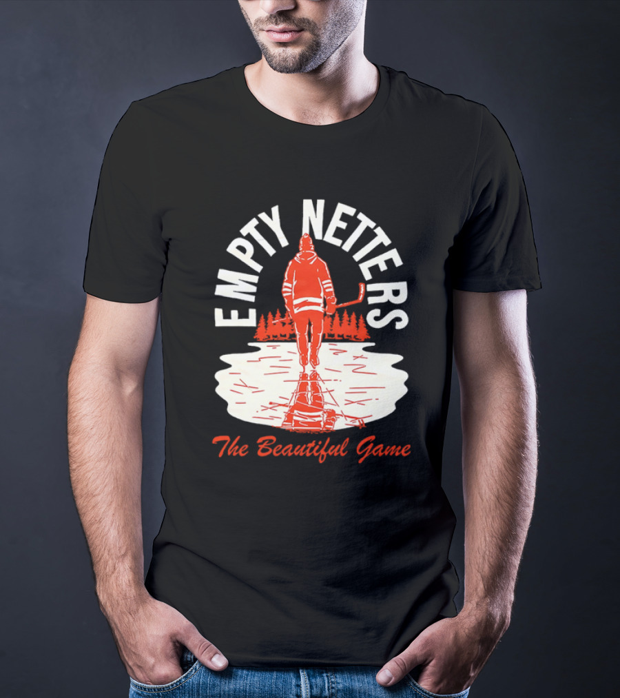 Empty Netters The Beautiful Game Hockey Lakeview Skater T-Shirt