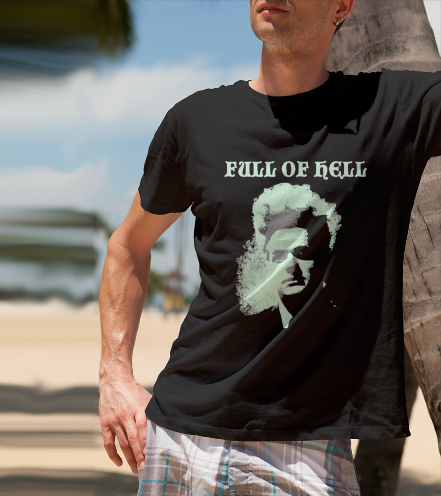 Full Of Hell Eraserhead Distorted Face Graphic T-Shirt