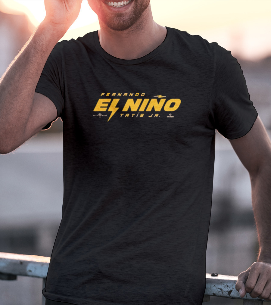 Fernando El Niño Tatis Jr Thunderbolt Icon T-Shirt