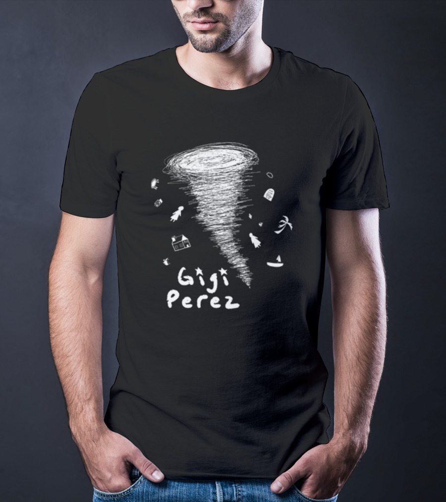 Gigi Perez Twister And Flying Items At The Beach Scene T-Shirt