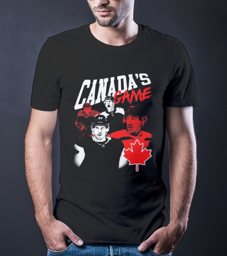 Canada's Game 4 Nations Team Maple Leaf T-Shirt