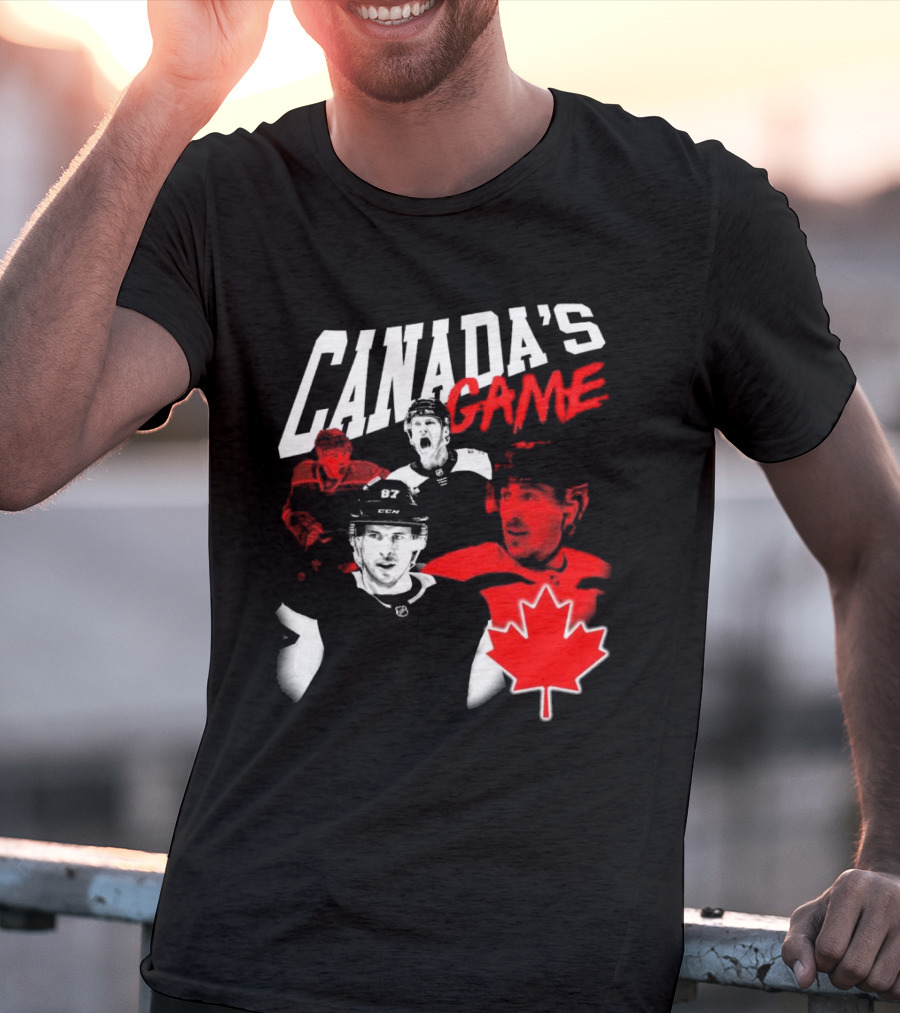 Canada's Game 4 Nations Team Maple Leaf T-Shirt
