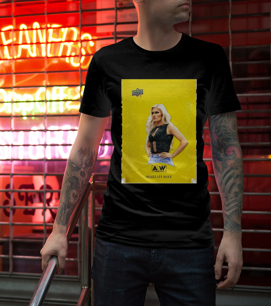 Upper Deck Allure Doubloons AEW All Elite Wrestling Mariah May T-Shirt