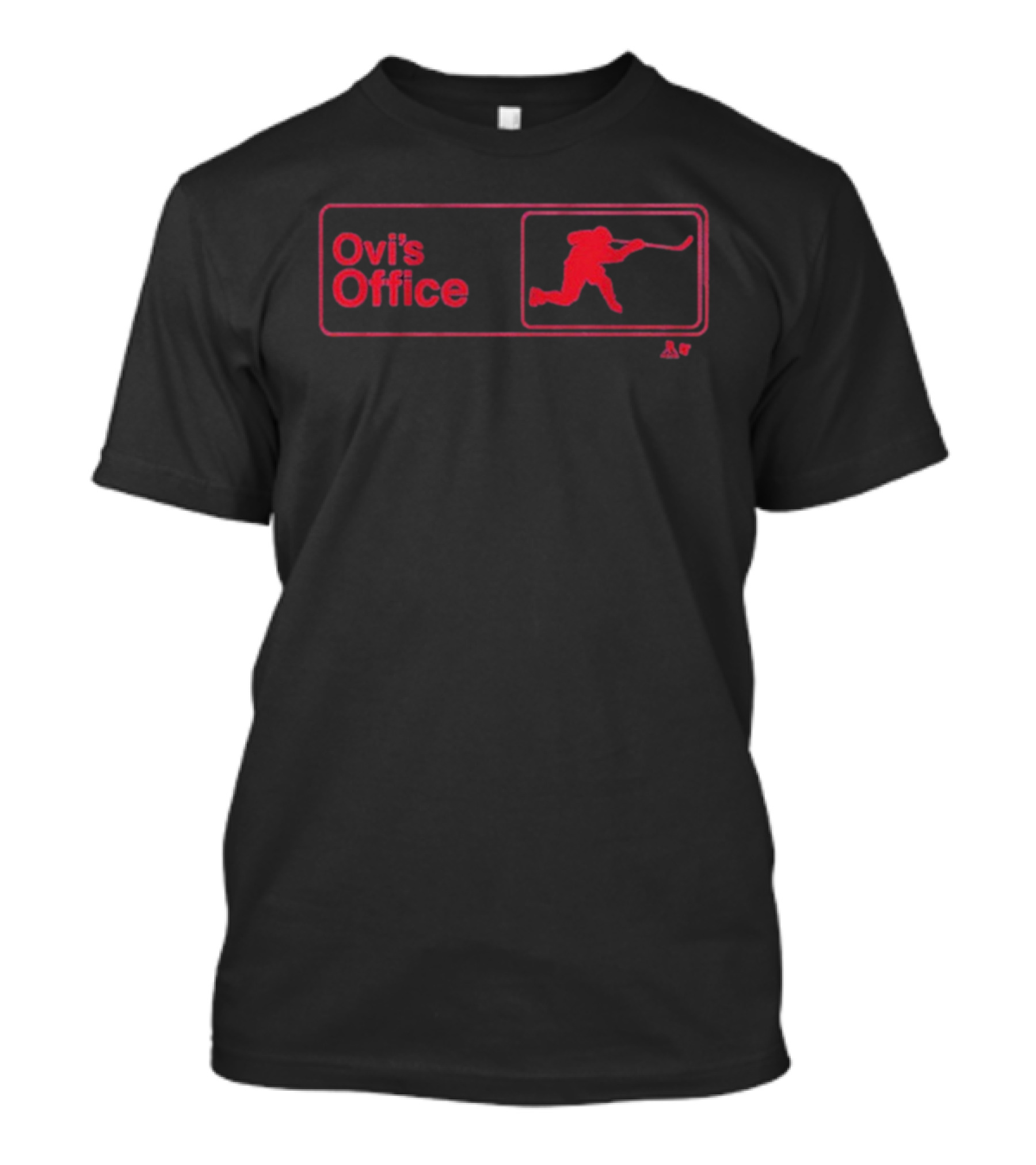 Ovi's Office Hockey Silhouette Graphic T-Shirt