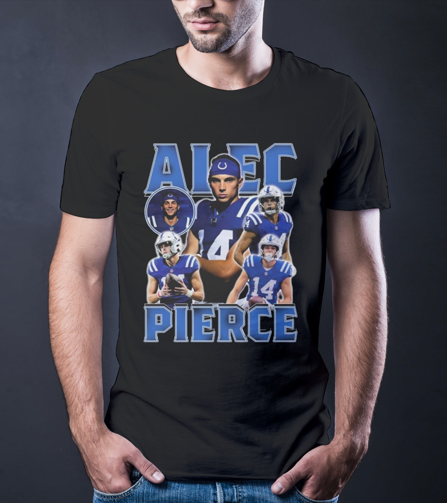 Alec Pierce Indianapolis Football Number 14 Colts T-Shirt