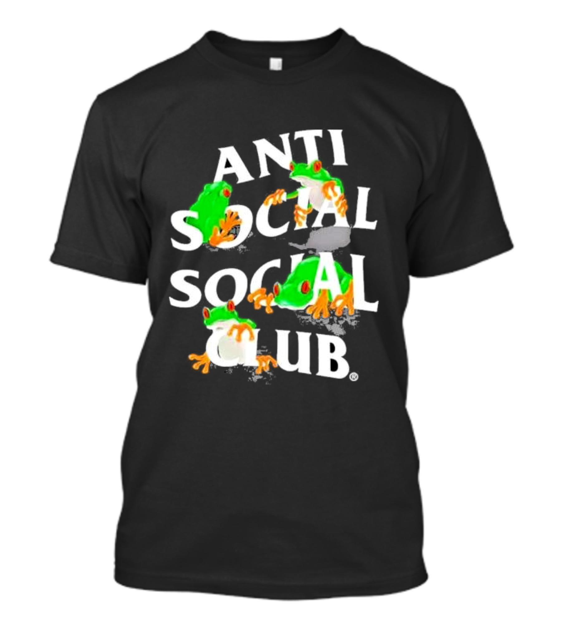 Anti Social Social Club Red Eyes Frog T-Shirt
