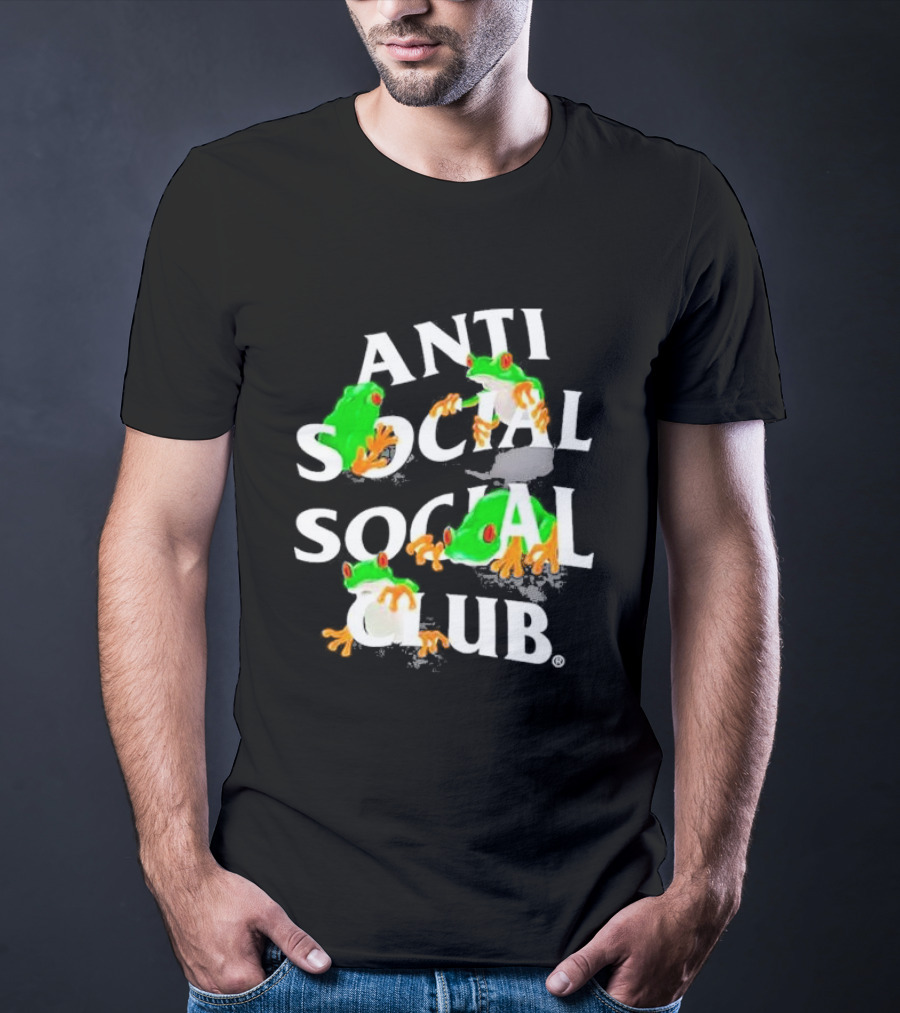Anti Social Social Club Red Eyes Frog T-Shirt