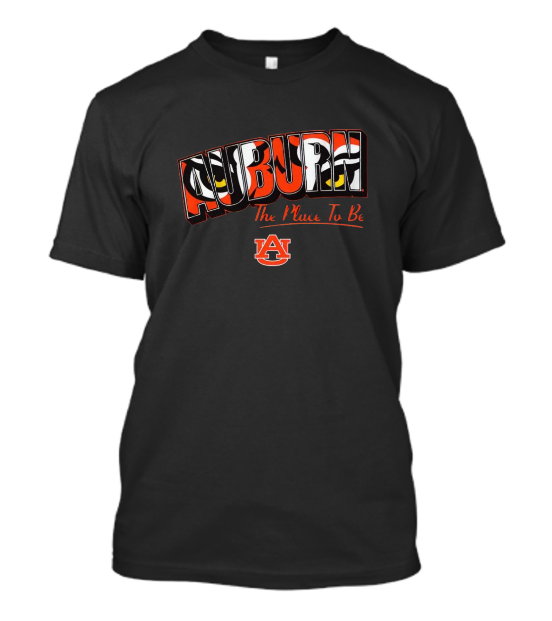 Auburn The Place To Be Auburn Tigers T-Shirt