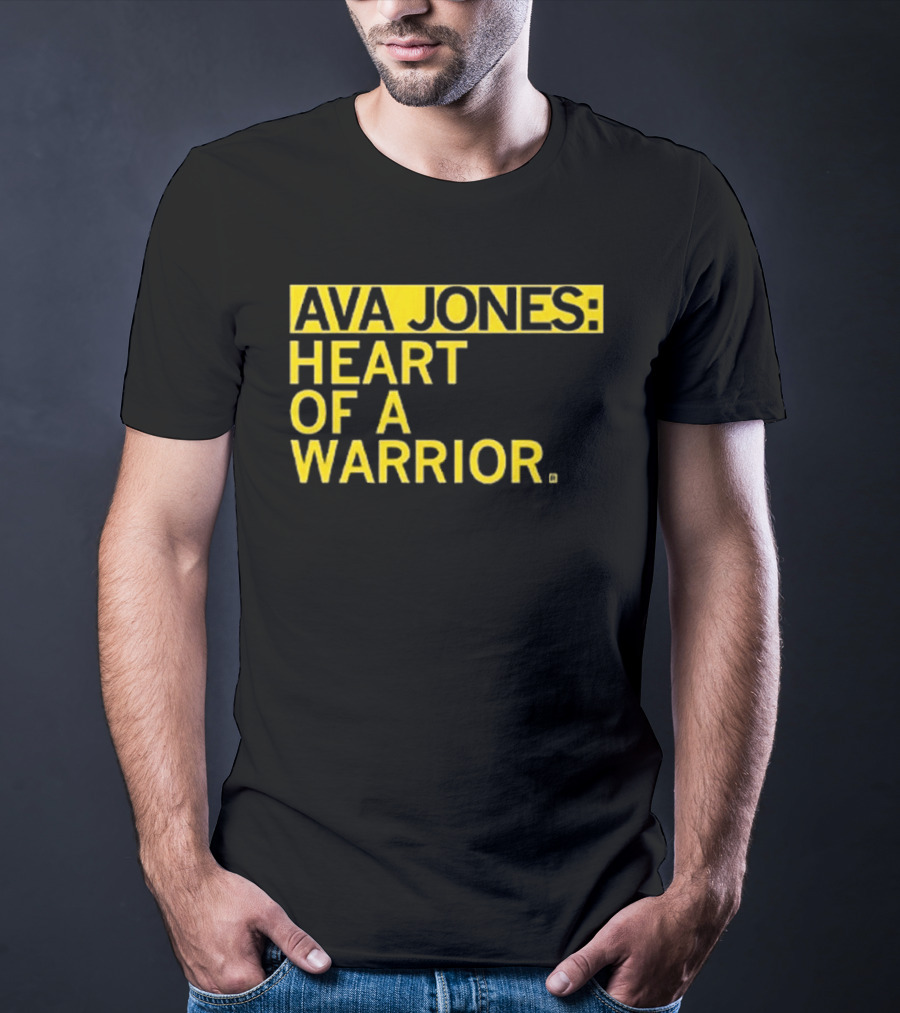 Ava Jones Heart Of A Warrior T-Shirt