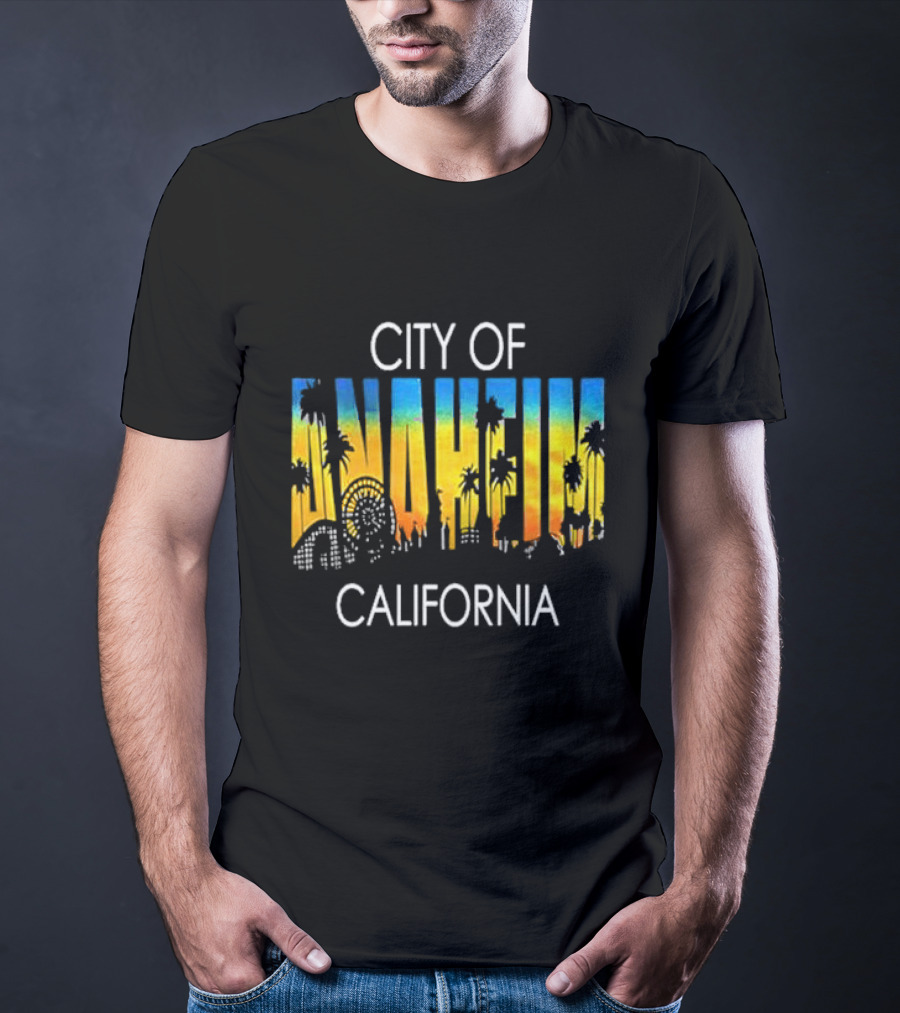 Babymetal City Of Anaheim California Sunset Ferris Wheel Tour T-Shirt