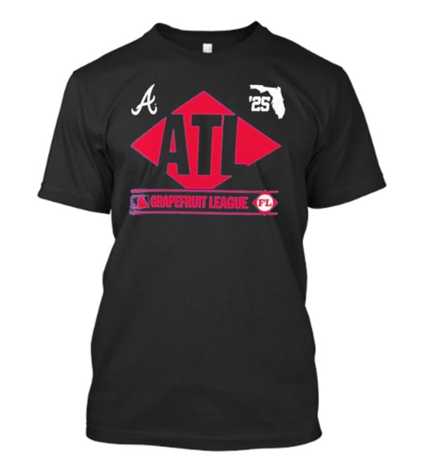Atlanta Braves 2025 Grapefruit League Florida ATL Icon T-Shirt
