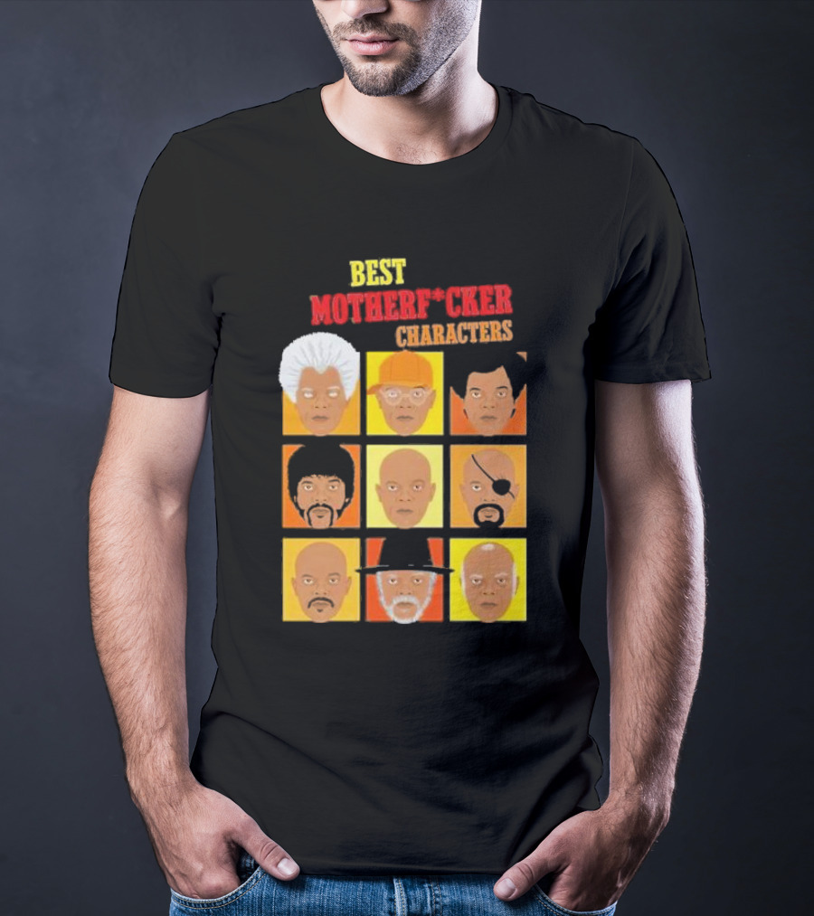 Best Motherfucker Characters T-Shirt