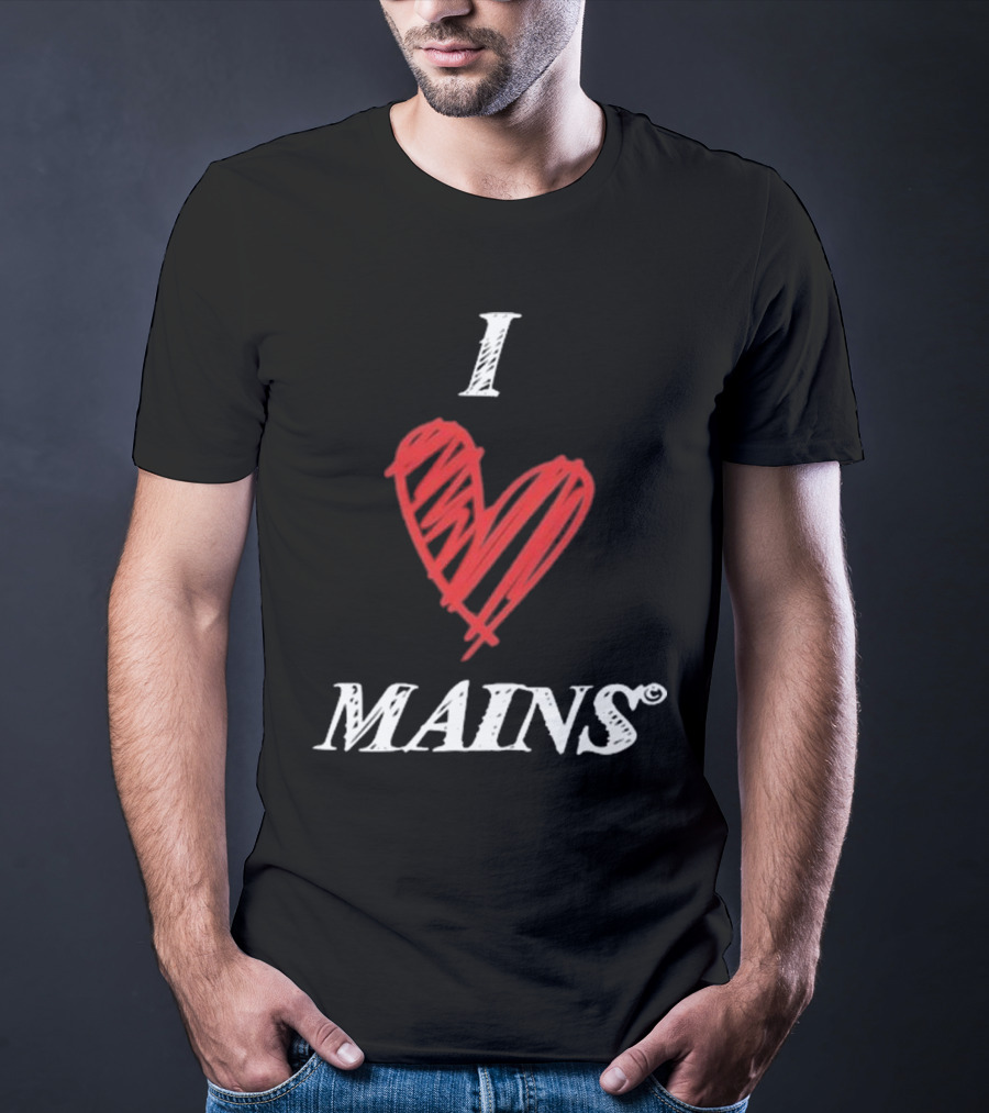 Big Smoke I Heart Mains T-Shirt