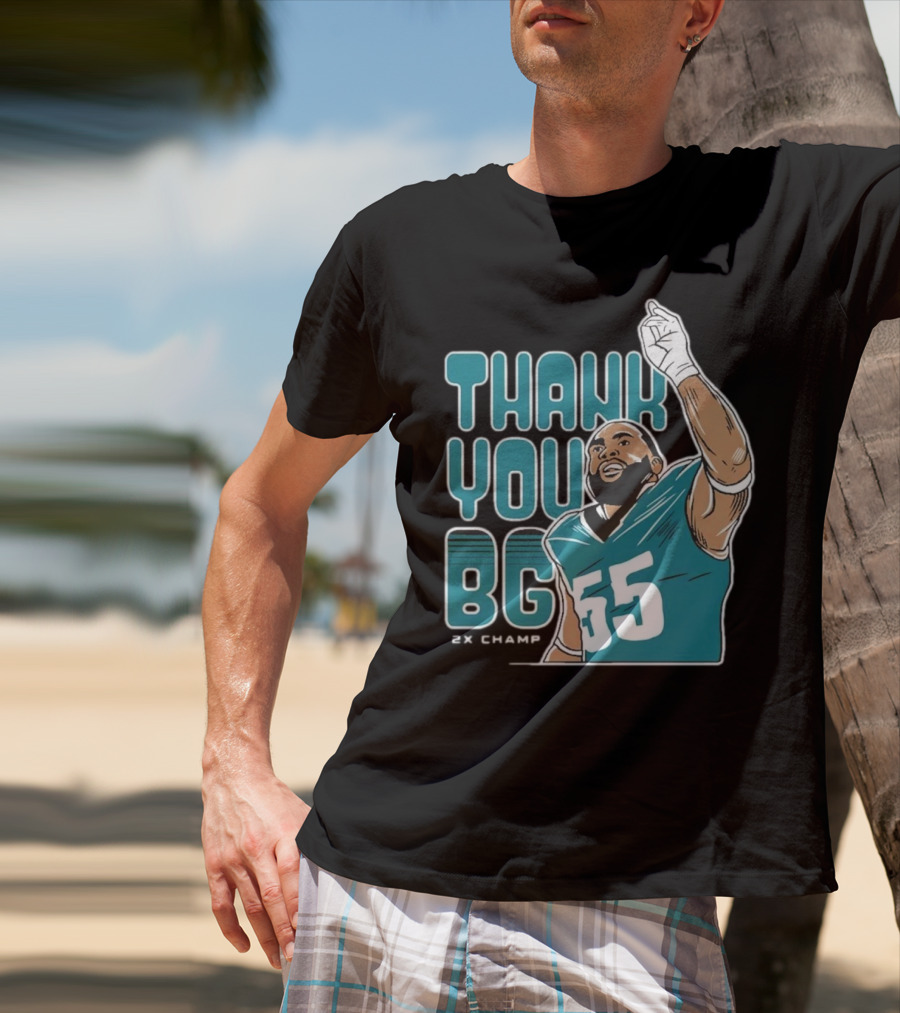 Brandon Graham Thank You BG T-Shirt