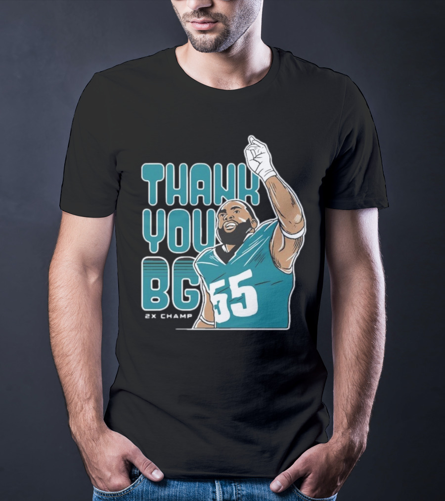 Brandon Graham Thank You BG T-Shirt