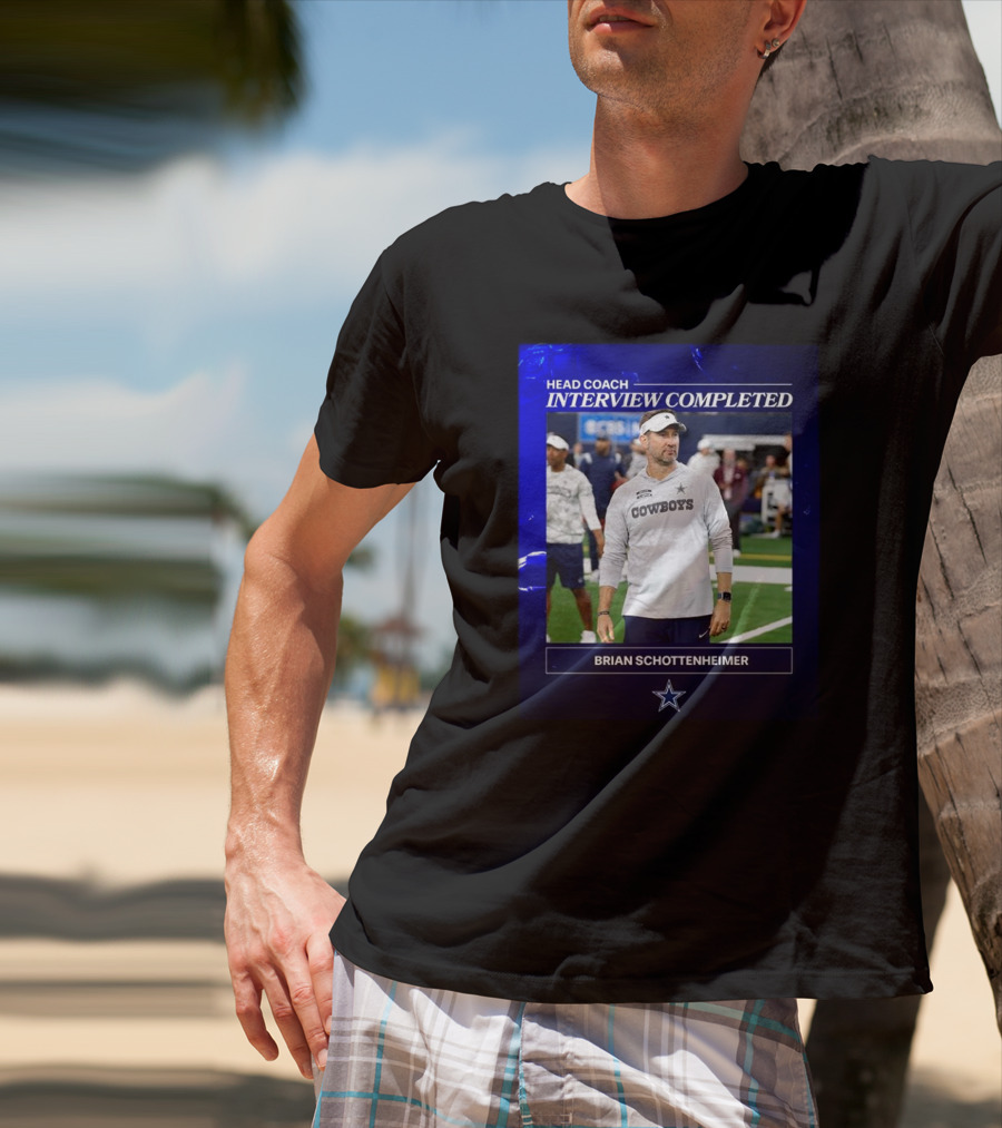 Brian Schottenheimer Head Coach Interview Completed T-Shirt