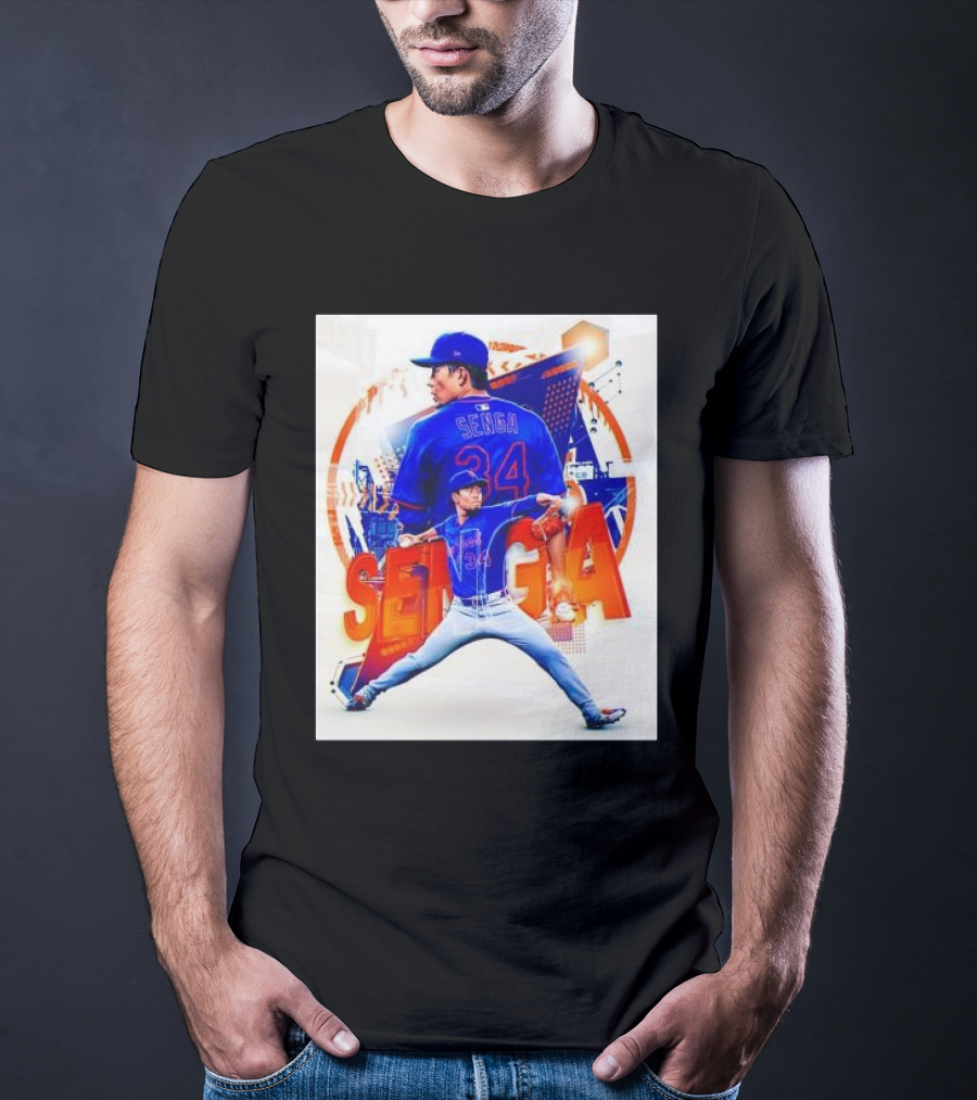 Bright Lights Senga Kodai New York Mets T-Shirt
