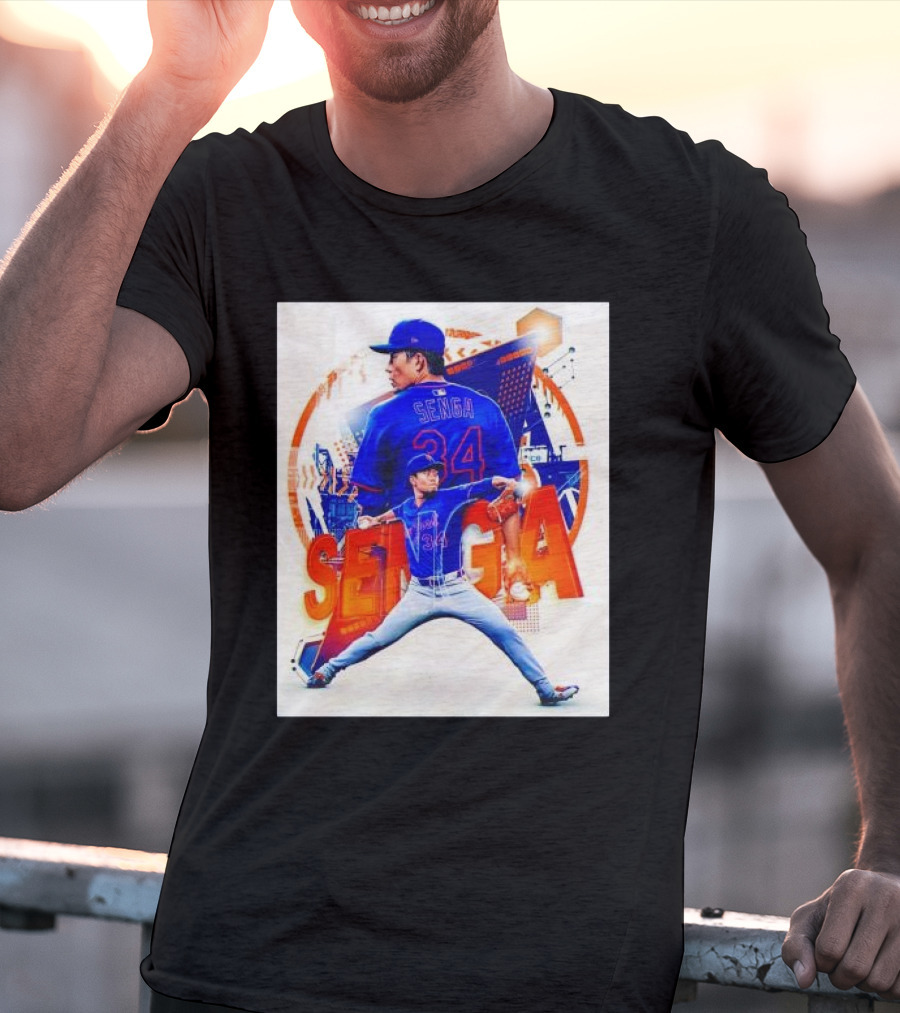 Bright Lights Senga Kodai New York Mets T-Shirt