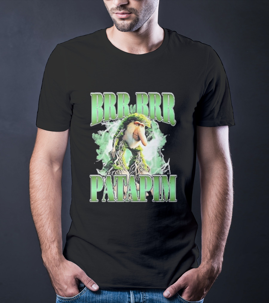 Brr Brr Patapim Italian Brainrot Meme T-Shirt
