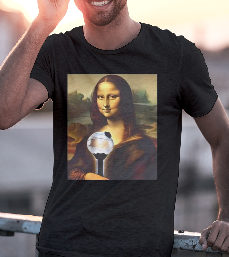 BTS J-hope Mona Lisa Holding ARMY Bomb T-Shirt