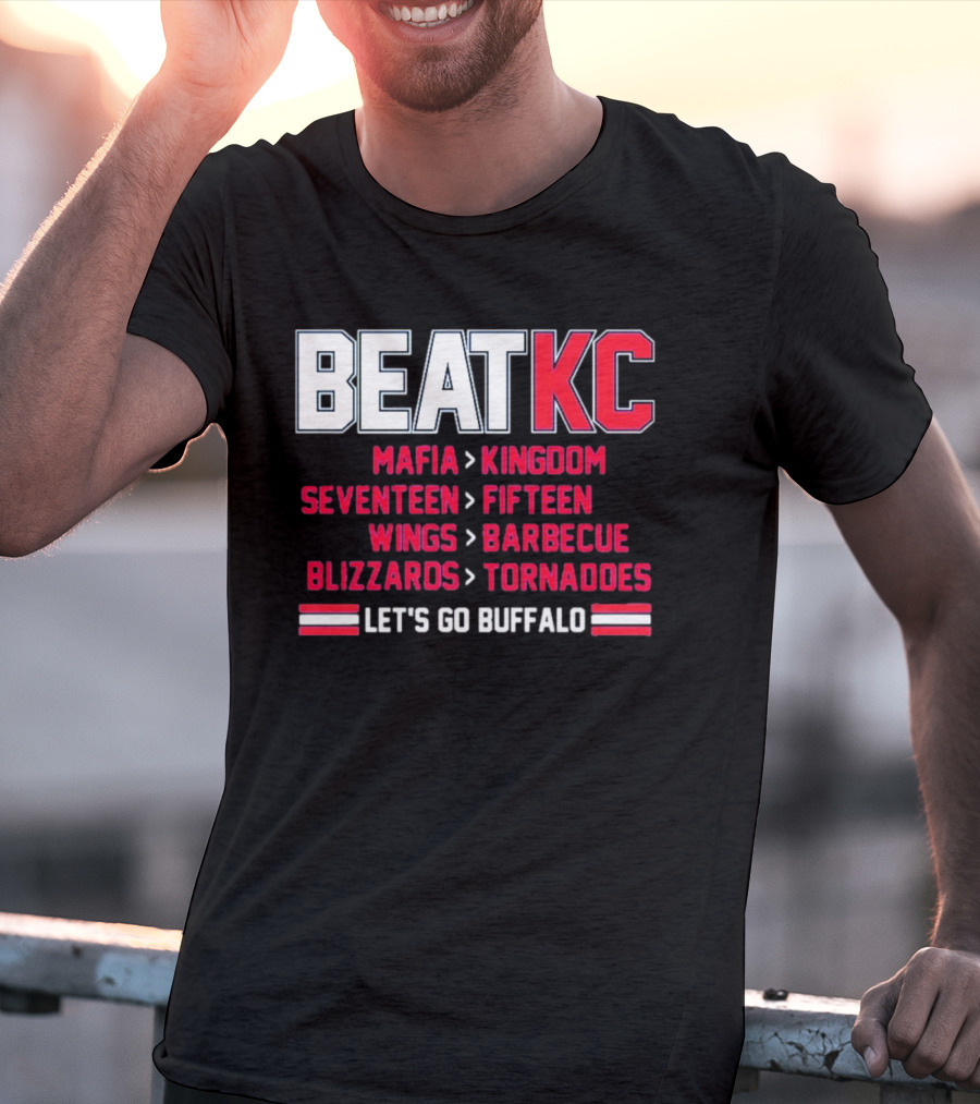 Buffalo Bills BeatKC Let’s Go Buffalo T-Shirt