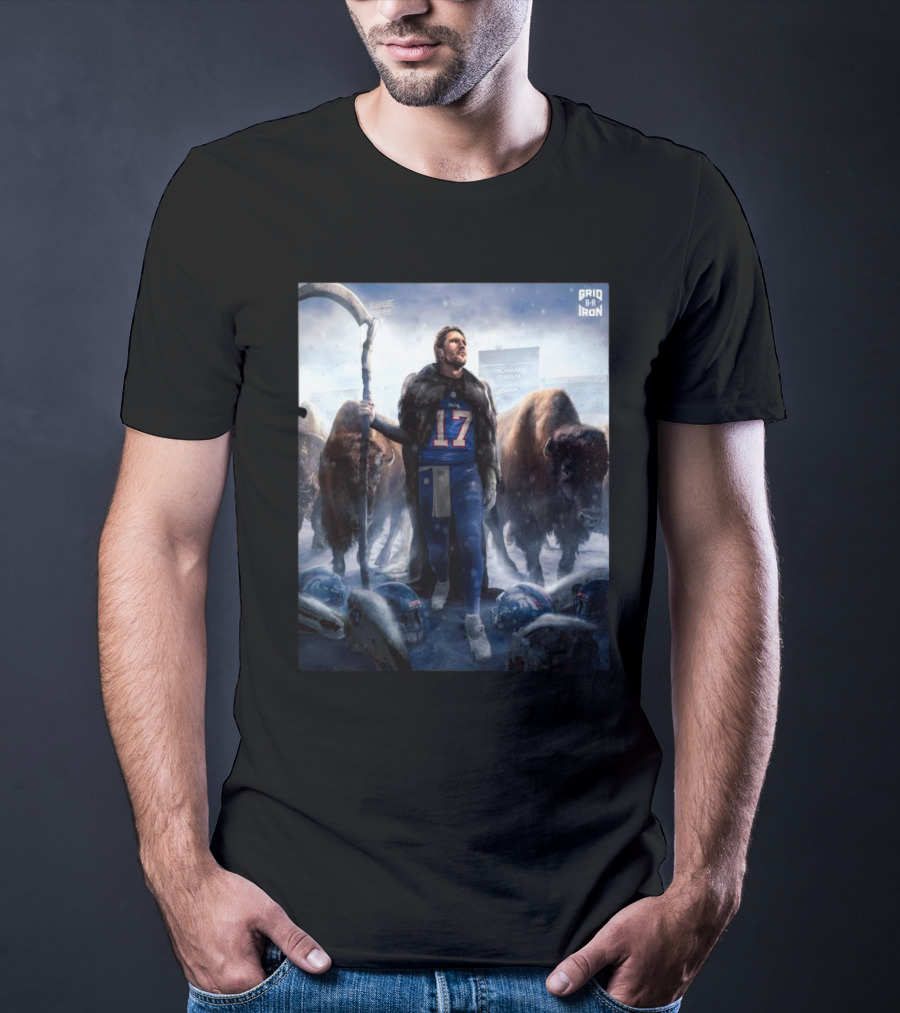 Buffalo Bills Win Denver Broncos Josh Allen And The Bills Trample Over The Broncos And Advance To The Divisional T-Shirt