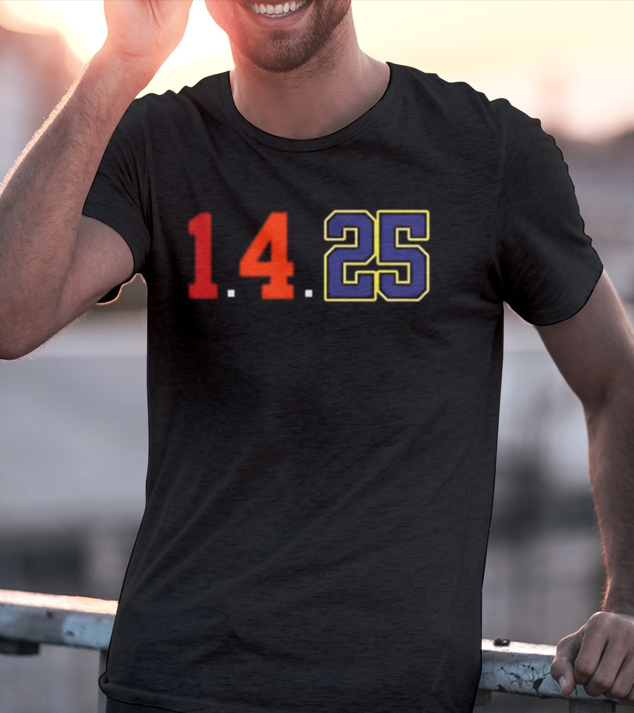 Bulls & Knicks Made These Customized 1.4.25 T-Shirt