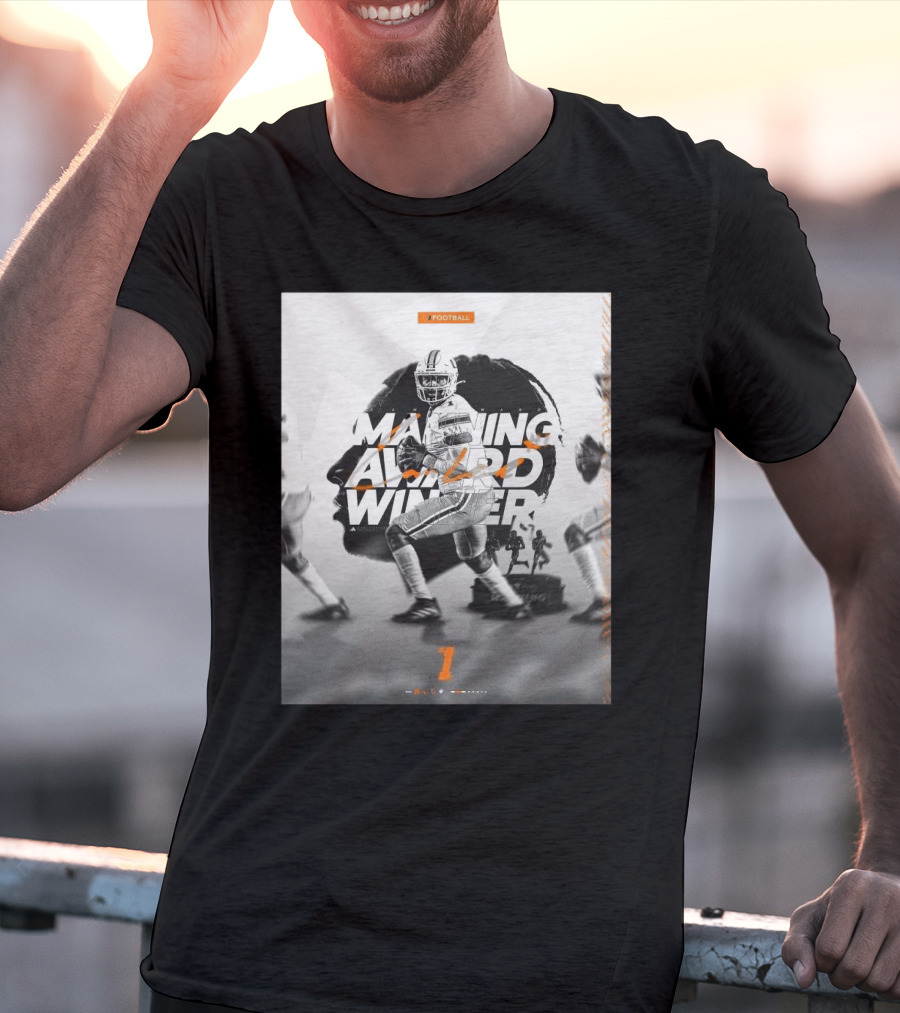 Cameron Ward Is Your Manning Award Winner Miami Hurricanes Football T-Shirt