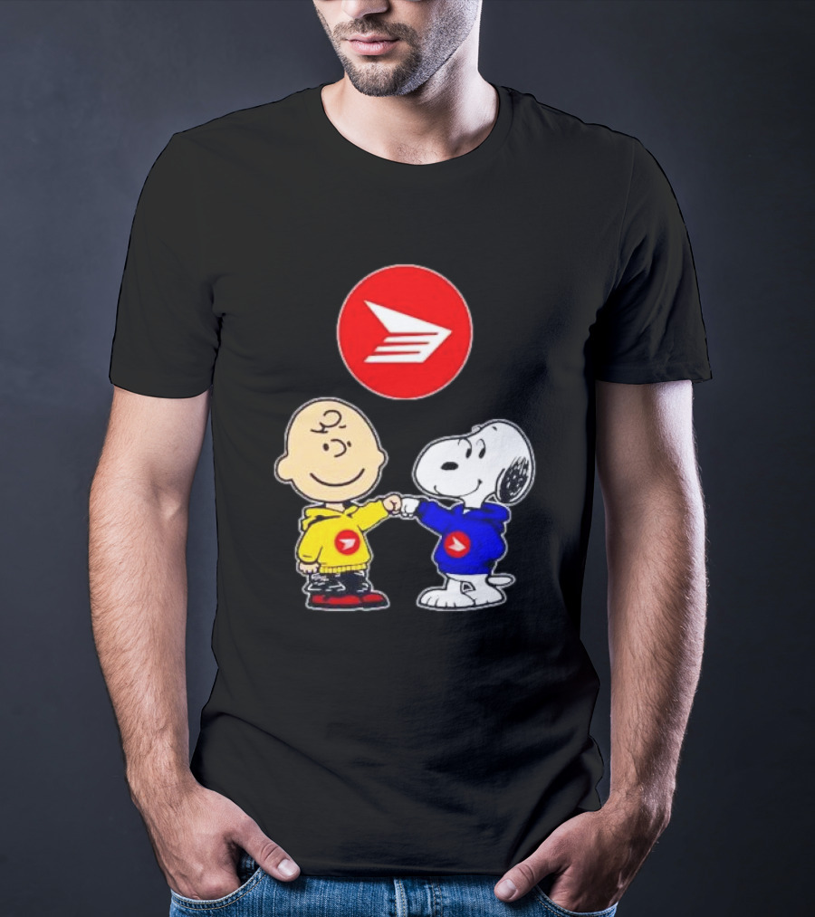 Canada Post Charlie Brown And Snoopy T-Shirt