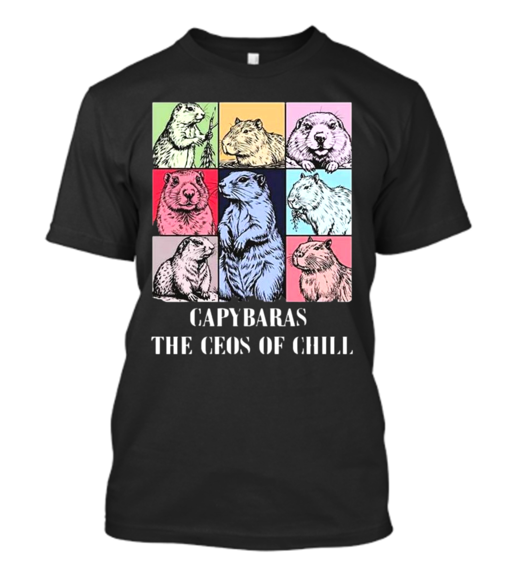 Capybaras The CEOS Of Chill T-Shirt