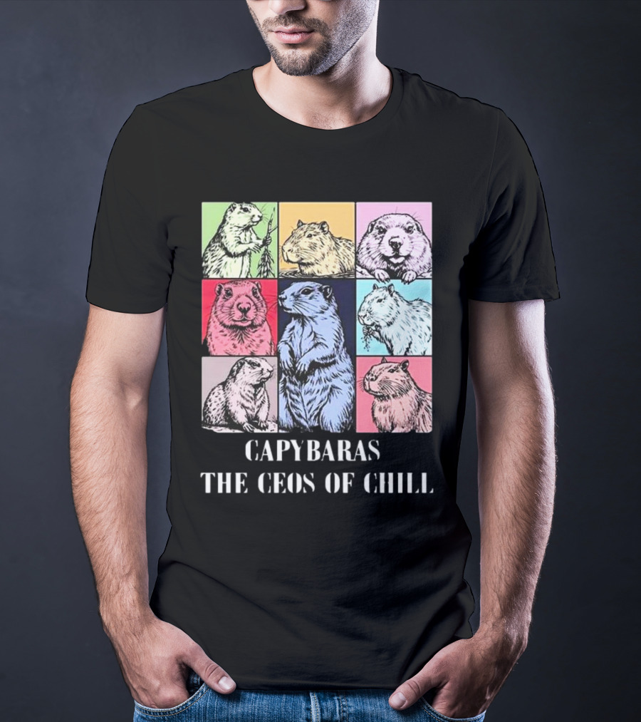 Capybaras The CEOS Of Chill T-Shirt