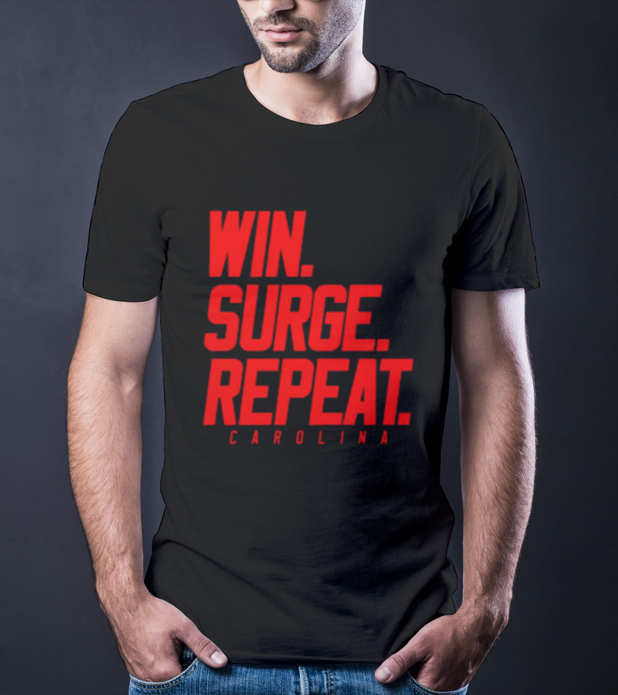 Carolina Hurricanes Win Surge Repeat T-Shirt