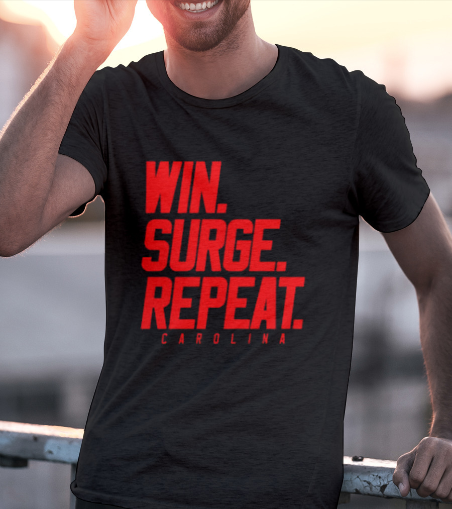 Carolina Hurricanes Win Surge Repeat T-Shirt