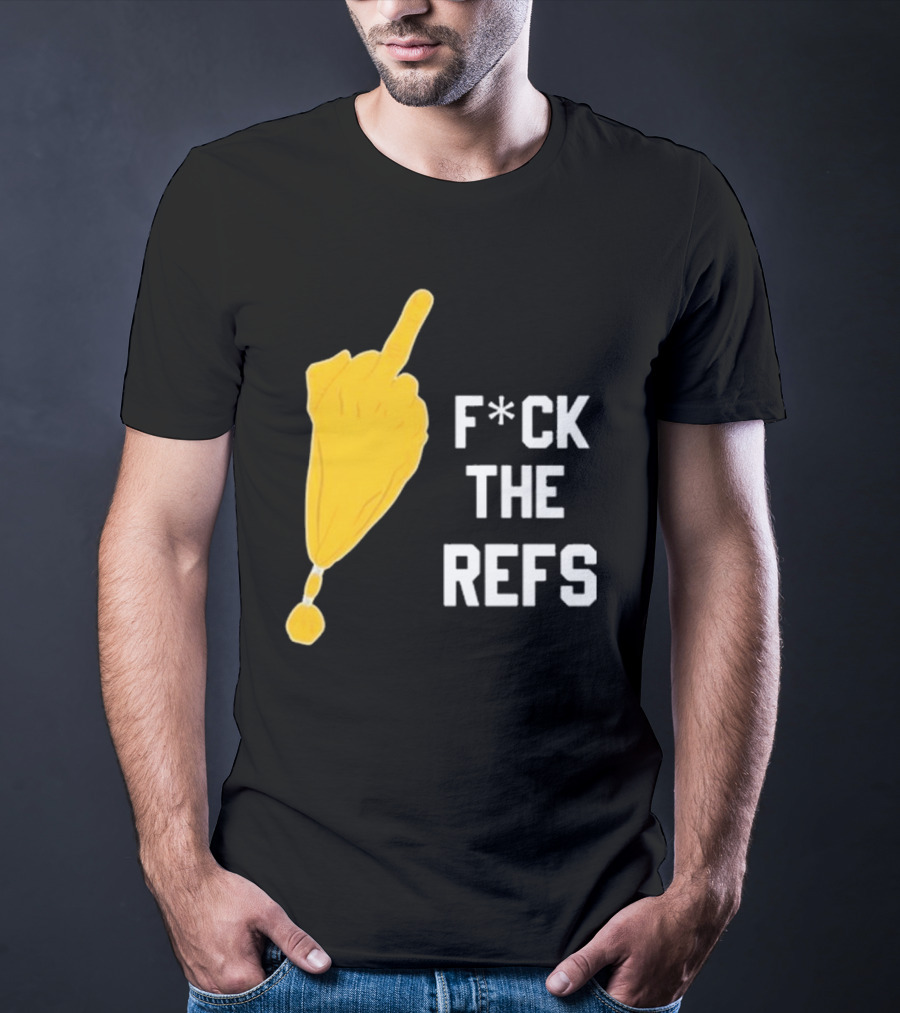 Censored Fuck The Refs Flag T-Shirt