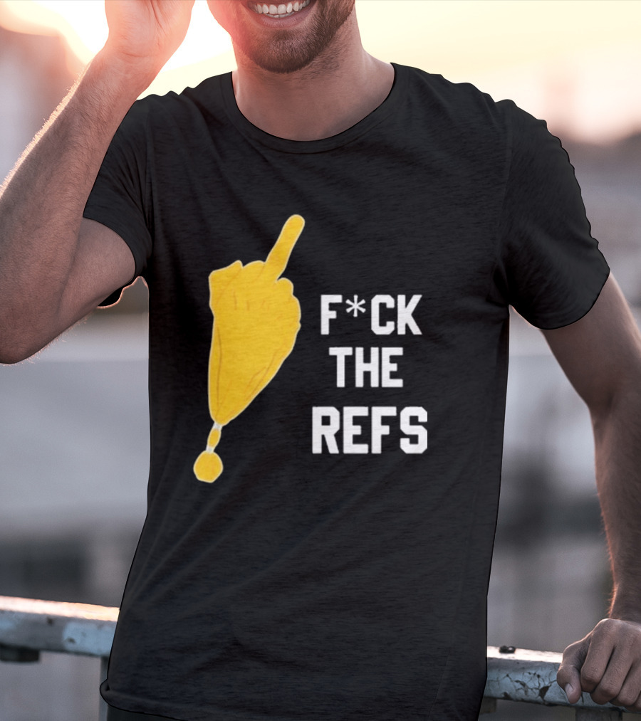 Censored Fuck The Refs Flag T-Shirt