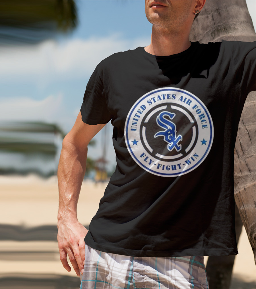 Chicago White Sox United States Air Force Fly Fight Win Military Appreciation Night 2025 T-Shirt
