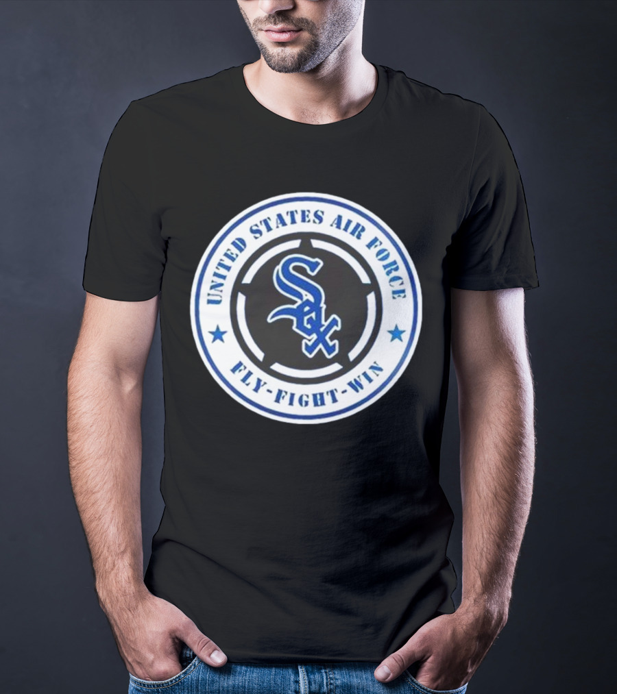 Chicago White Sox United States Air Force Fly Fight Win Military Appreciation Night 2025 T-Shirt