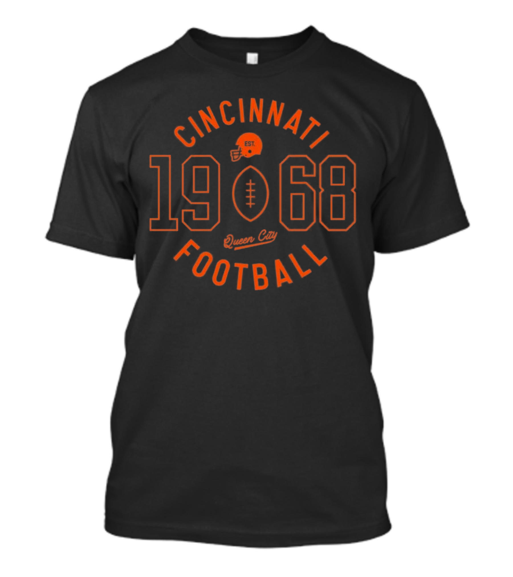 Cincinnati Football 1968 Circle Logo T-Shirt