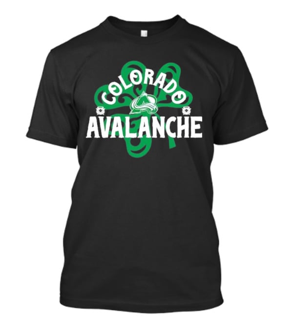 Colorado Avalanche St. Patrick’s Day Richmond Shamrock 2025 T-Shirt
