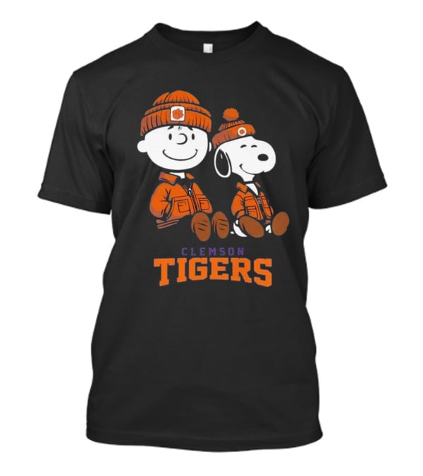 Clemson Tigers X Snoopy And Charlie Brown 2025 T-Shirt