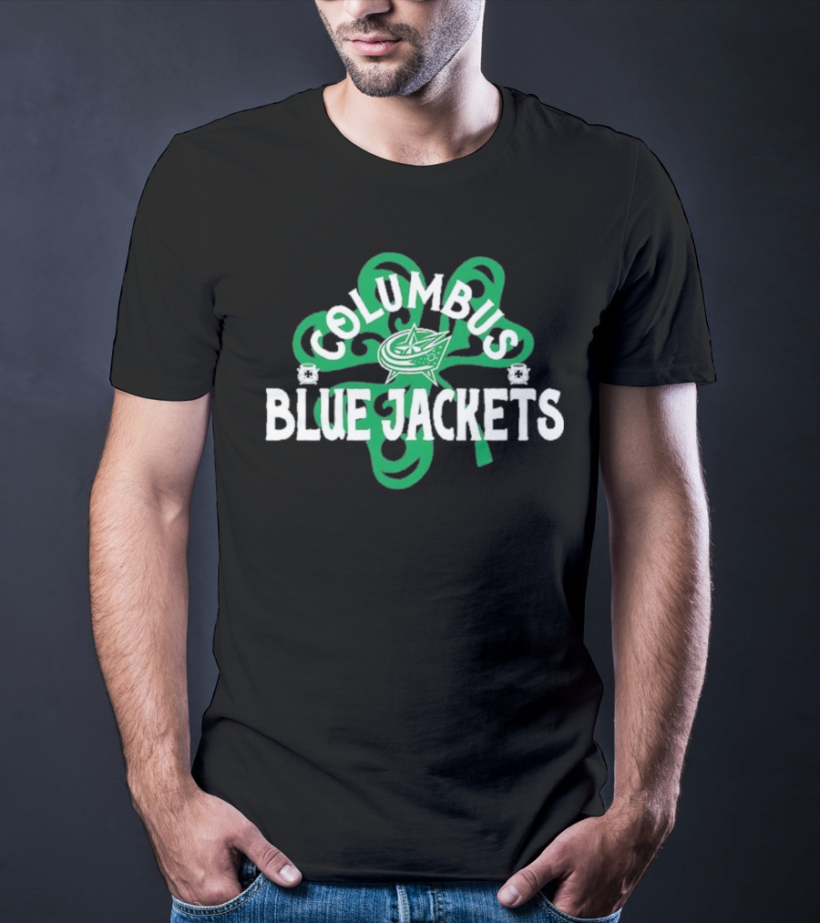 Columbus Hockey St. Patrick’s Day Richmond Shamrock T-Shirt