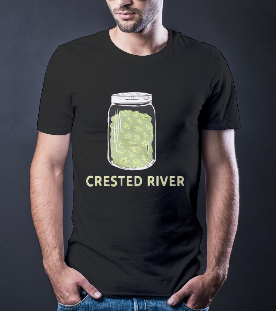 Crested River Jar Of Green Buds T-Shirt
