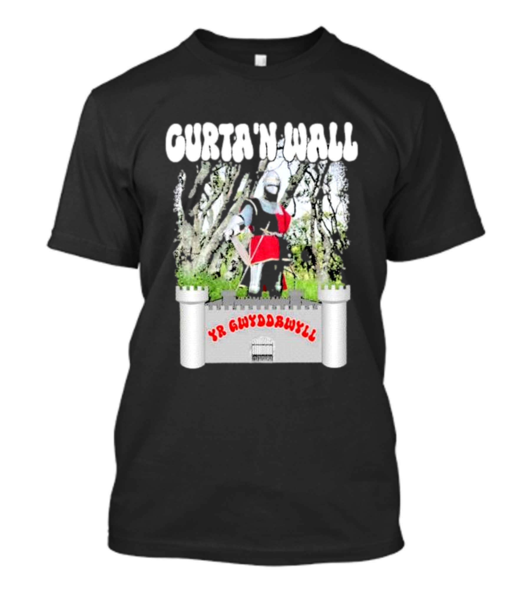 Curta’n Wall Yr Gwyddbwyll Grime Stone Records T-Shirt