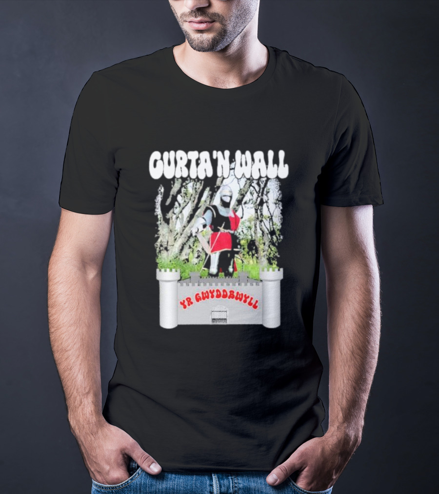 Curta’n Wall Yr Gwyddbwyll Grime Stone Records T-Shirt