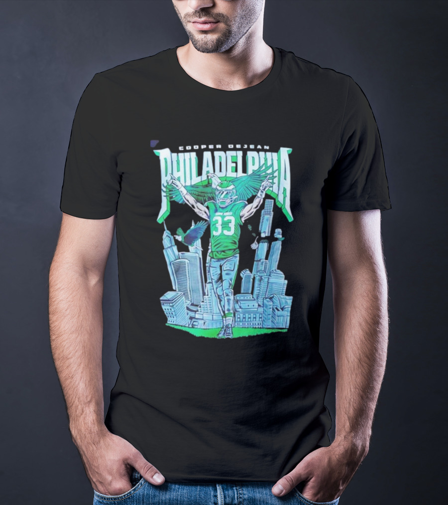 Dark Horse X Cooper Dejean Philadelphia Eagles Skyline T-Shirt
