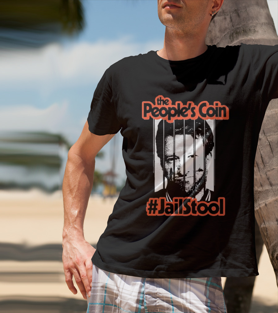 Dave Portnoy The People’s Coin Jail Stool T-Shirt
