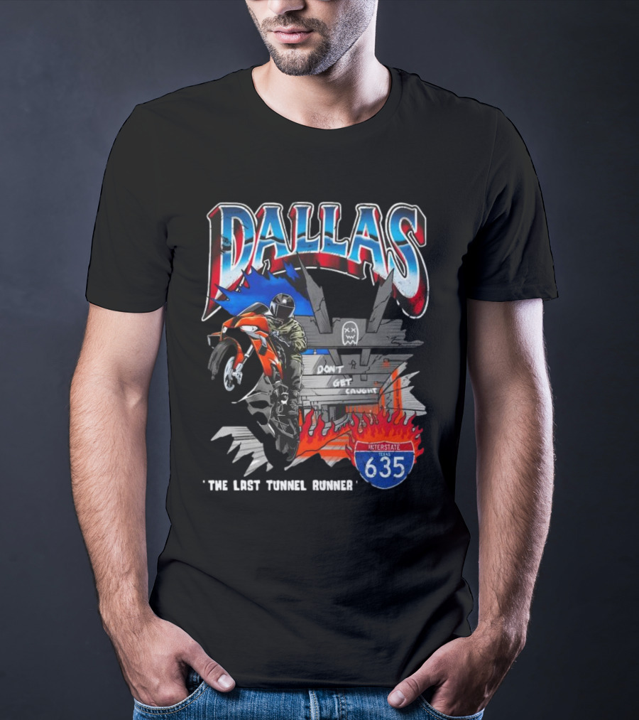 Dallas Ghost Racing The Last Tunnel Runner T-Shirt