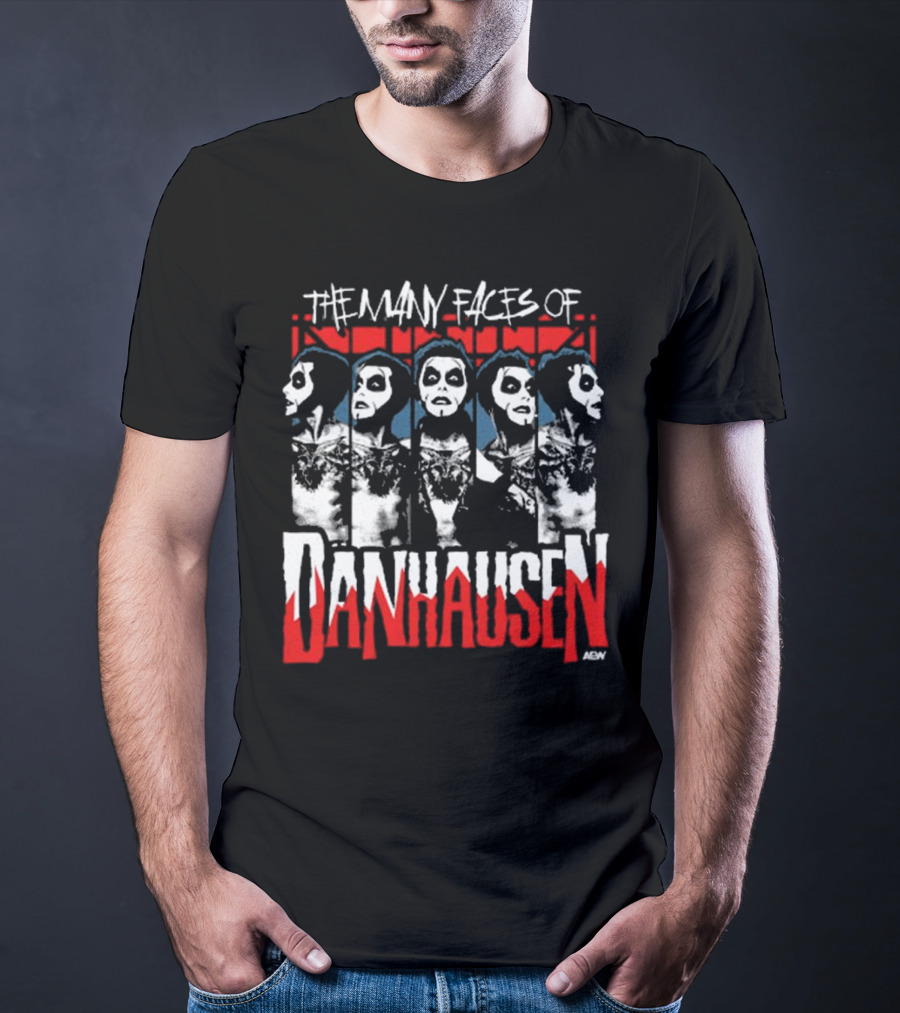 Danhausen – The Many Faces Of Danhausen T-Shirt